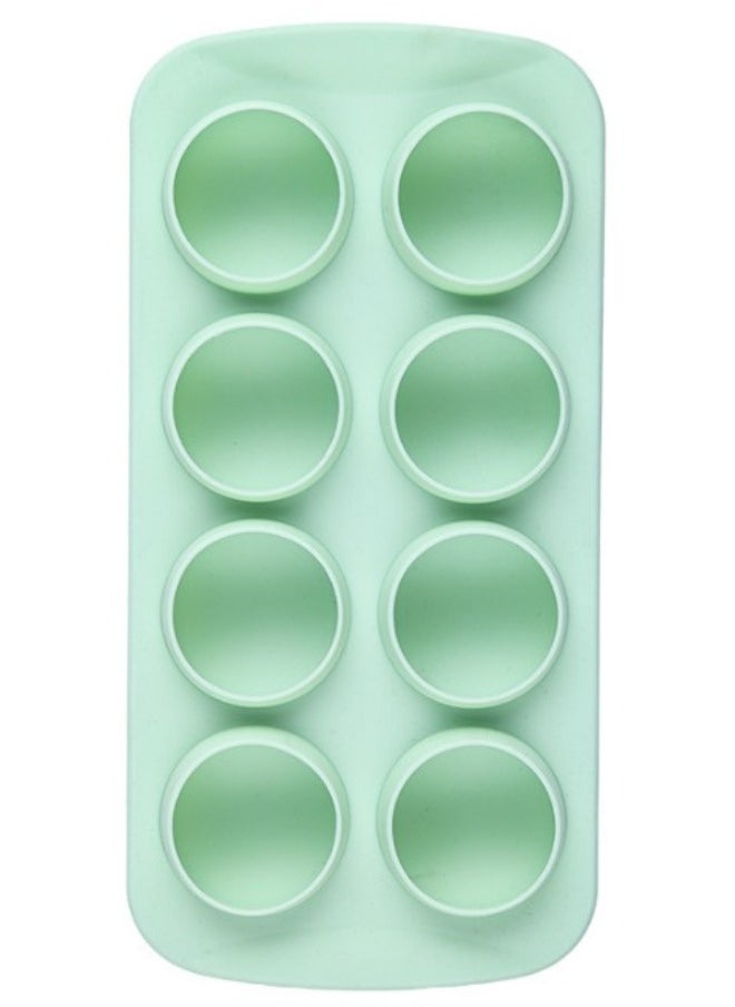 Generic 8-Cavity Easy Release Reusable Silicone Molds Makers Round Ice Cube Trays  - Image 3