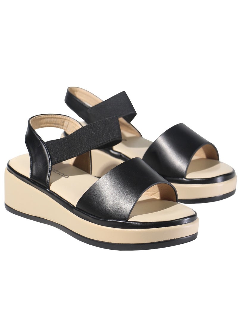 SD.Felano SD Felano Women's Flat Sandals - Elegant Open-Toe Summer Sandals for Women, Lightweight Comfortable Walking Sandals for Girls & Ladies, Soft Cushioned Footbed for Beach, Travel, and Everyday Outfits - Image 1