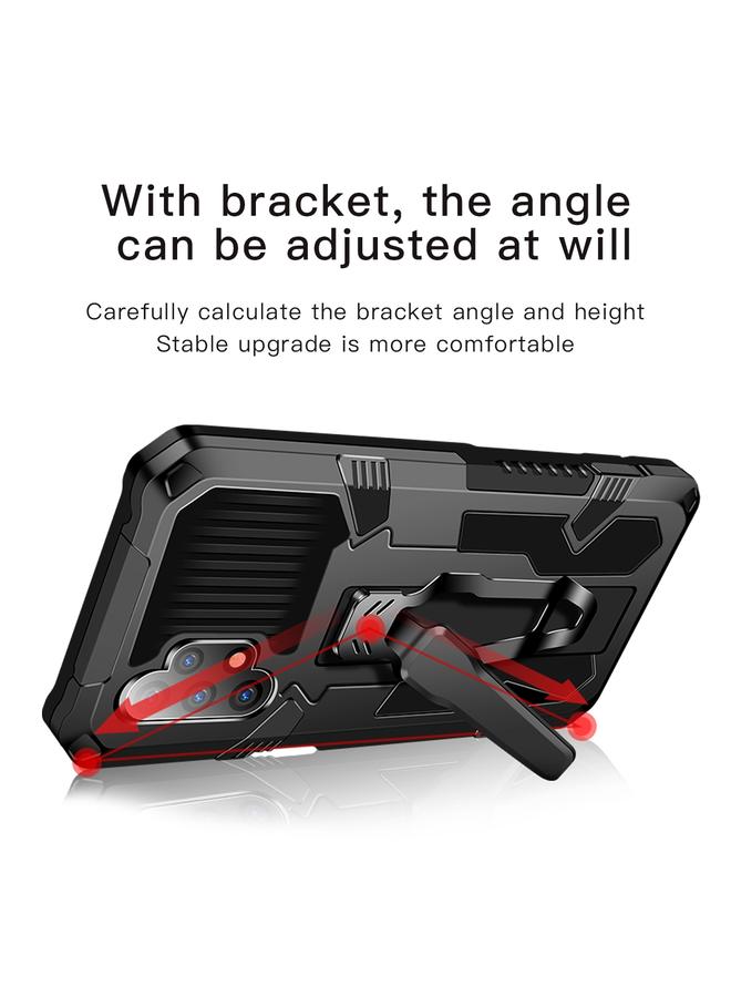 S-TOP Case For Samsung Galaxy A32 4G Armor Warrior Shockproof PC + TPU Protective Case - Image 4