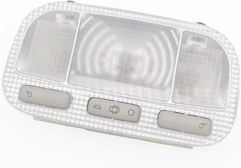 DEMULAX Gray Rear Row Dome Reading Light for Peugeot 307 CC - Image 1