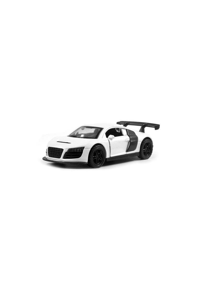 HST High-Quality Alloy Audi Car Toy White and Black 37888-H5