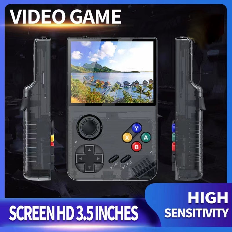 Handheld Game Console 128G Pocket-Sized Gaming Powerhouse - Crisp Clear Visuals Retro Game Console for On-the-Go Gaming Enthusiasts & Retro Gaming Fans - Image 4