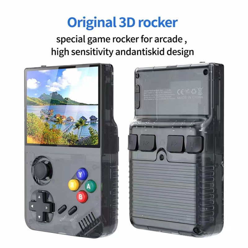Handheld Game Console 128G Pocket-Sized Gaming Powerhouse - Crisp Clear Visuals Retro Game Console for On-the-Go Gaming Enthusiasts & Retro Gaming Fans - Image 5