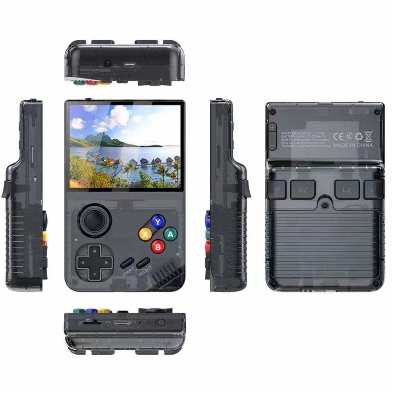 Handheld Game Console 128G Pocket-Sized Gaming Powerhouse - Crisp Clear Visuals Retro Game Console for On-the-Go Gaming Enthusiasts & Retro Gaming Fans - Image 3