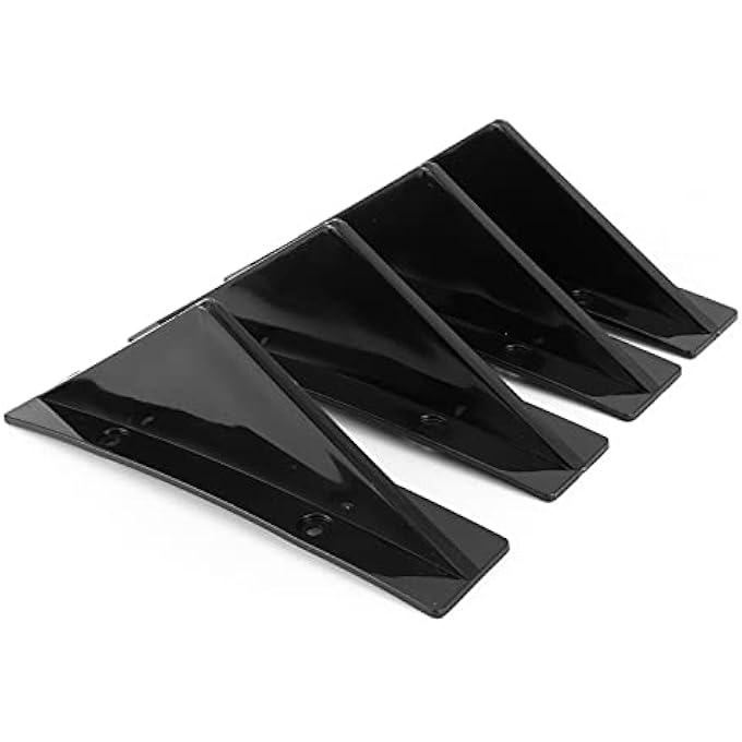 Phefop ABS LIBO SPOILER BAMPERGER BLUNGER BLOCO GLOSSE with Screw Screw to Improve the Aerodynamic Characteristics of All Vehicles - Image 4