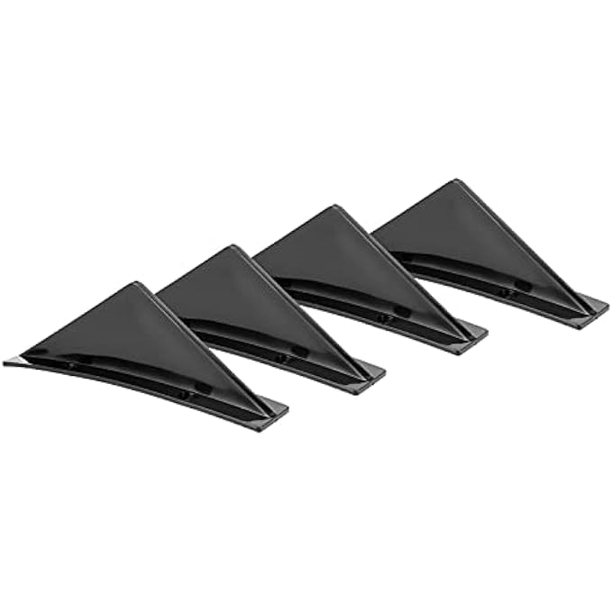 Phefop ABS LIBO SPOILER BAMPERGER BLUNGER BLOCO GLOSSE with Screw Screw to Improve the Aerodynamic Characteristics of All Vehicles - Image 1
