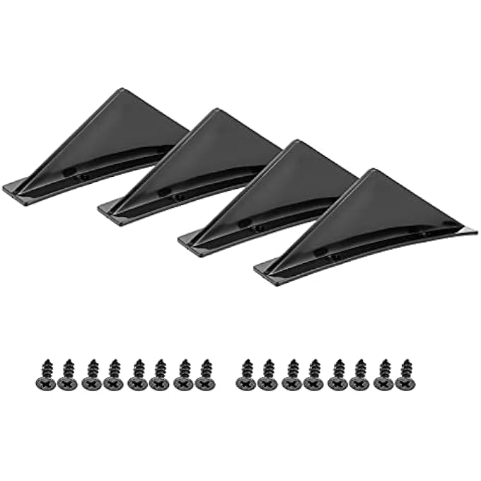 Phefop ABS LIBO SPOILER BAMPERGER BLUNGER BLOCO GLOSSE with Screw Screw to Improve the Aerodynamic Characteristics of All Vehicles - Image 5