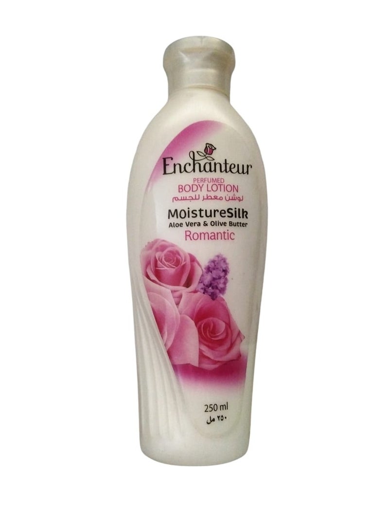 انشانتر لوشن رومانتك بنعومة الحرير من انشانتر 250ملليلتر