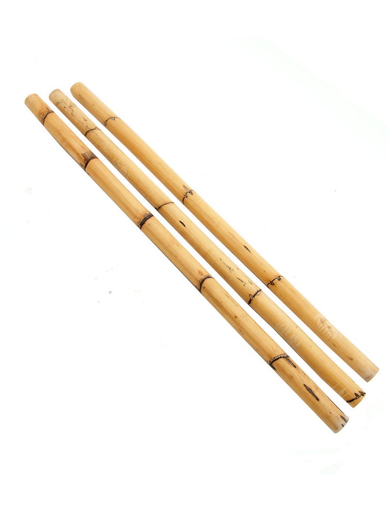Generic 5PCS Natural Bamboo Poles for Gardening – Plant Support Stakes 60cm, 100cm, 120cm | Strong & Durable Bamboo Sticks for Indoors & Outdoors | Eco-Friendly Bamboo Garden Poles for Plants & DIY Projects  - Image 1