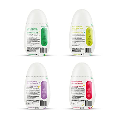 BEYOND WATER Cocktail Mixer Pack 4 Makes 20 Servings Each (Mojito, Lavender Honey, Rose Lemonade, Cucumber Mint) | Zero Calorie Sugar-Free Mixer for Cocktails, Mocktails Drinks Beverages - Image 3