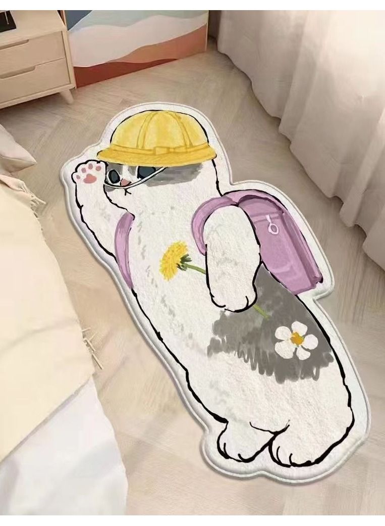 هاي هومي سجادة أرضية على شكل قطة كارتون - Image 2