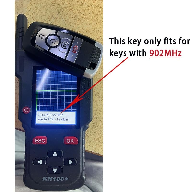 Aichiyu Keyless Entry Smart Remote Key Fob Replacement for Ford Bronco 2021-2023 Edge Explorer 2017-2022 Escape 2010-2022 Maverick 2022 Ranger XLT, 902MHz FCC ID: M3N-A2C931426, P/N: 164-R8182 - Image 2