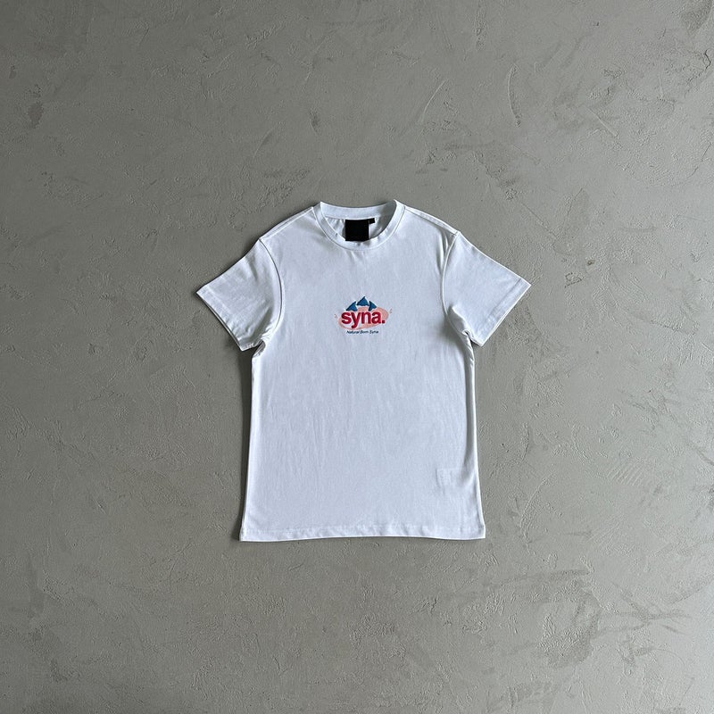 Cross-Border Supply American Trendy Brand Syna Heavyweight High-Quality 270g Personalized Letter Printed Short-Sleeved T-Shirt Trendy - Image 5