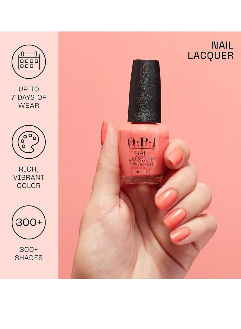 OPI O.P.I Nail Lacquer 15 ml nail polish Long Lasting Chip Resistant - Image 3