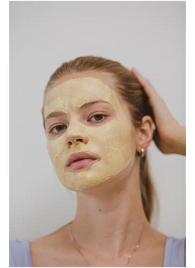 Yellow Beauty - Glow Dust Face Mask | Turmeric-powered, 100% Natural, Vegan, Cruelty-free | For Dark Marks, Hyperpigmentation, Pores, Uneven Skin Tone, and Aging - Image 1