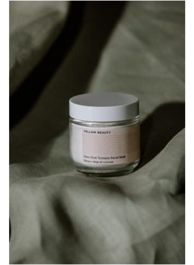 Yellow Beauty - Glow Dust Face Mask | Turmeric-powered, 100% Natural, Vegan, Cruelty-free | For Dark Marks, Hyperpigmentation, Pores, Uneven Skin Tone, and Aging - Image 1