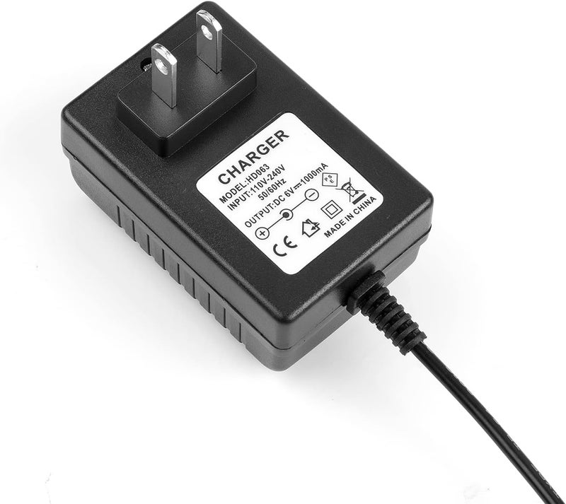 Lcwaio 6V Battery Charger for Ride On Toys,6V 1A Battery Charger - Image 4