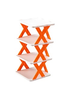 GTC GTC Space-Saving Shoe Rack Ideal for Bedroom, Entryways, Cabinets Storage Organizer, Bookshelves, and Closet Shelf Storage ASR-3007(4 Layer)  - Image 1