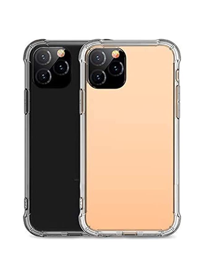 IAF iPhone 11 Pro Case iPhone11 Pro (5.8) Clear Case (Tempered Glass Screen Protector) Full Body Protective Shockproof Hard Plastic & Soft TPU Case for iPhone 11 Pro (5.8) Clear 