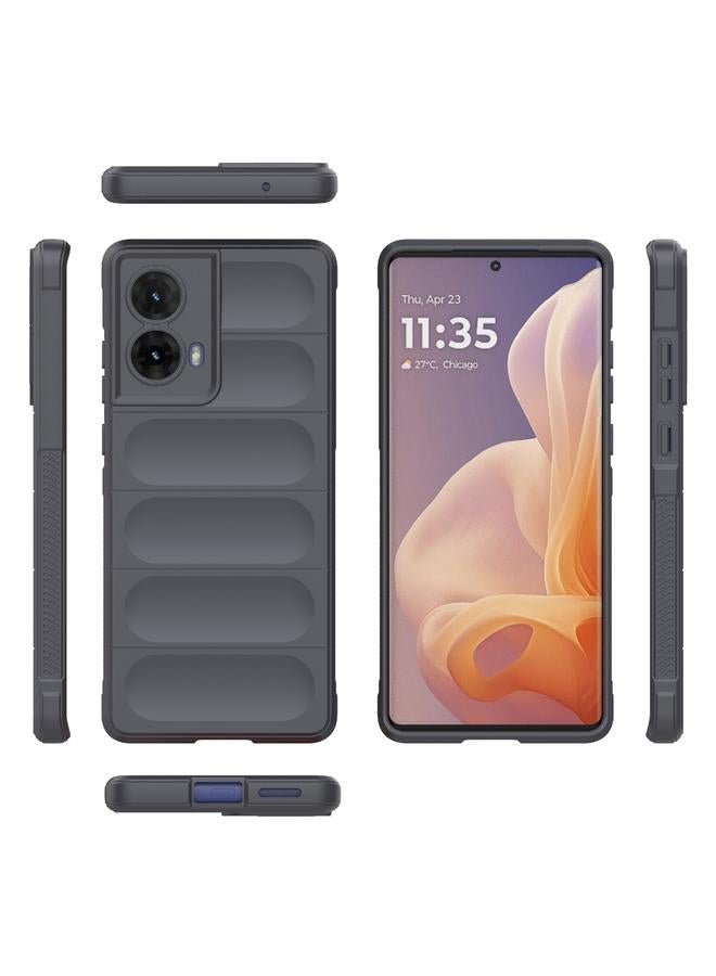 S-TOP Case For Motorola Moto G85 5G Global Magic Shield TPU + Flannel Phone Case - Image 3