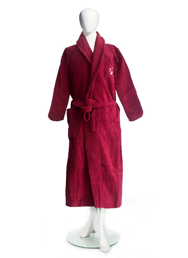 Banotex - Cotton bathrobe with a pocket for unisex, 100% Egyptian cotton, ultra-soft, highly water-absorbent, color-fast and modern, ideal for daily use, resorts and spas.L - Image 1