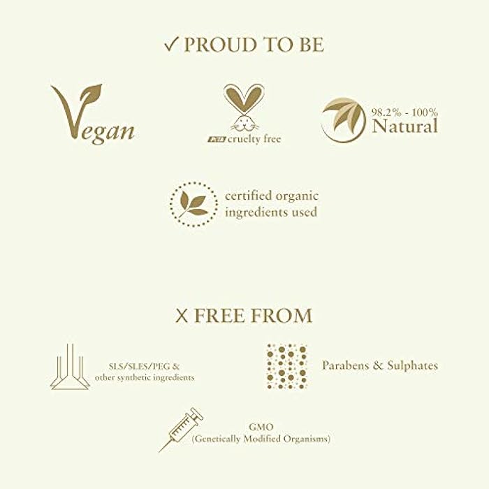 Just Herbs Organic Herbal Nourishing Facial Massage Cream With Ashwgandha & Sandalwaood for Men & Women - Suitable for Normal to Dry Skin, 100g - Image 4