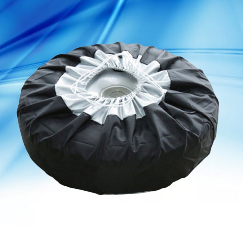 2pcs Car Tire Covers Oxford Cloth Wheel Tire Covers Protector for 65cm Tire - Image 4