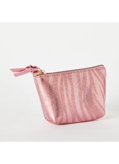 Wild Glam Coin Purse With Glitter Print - pzsku/Z2A3BE354D46337233474Z/45/_/1737109250/91f95694-7fb9-4f4d-b48f-9d2e05daab70