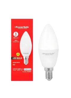 PowerSafe LED Bulb 5W Warm White E-14 (Candle Shape) PSLEDB 0514 WW