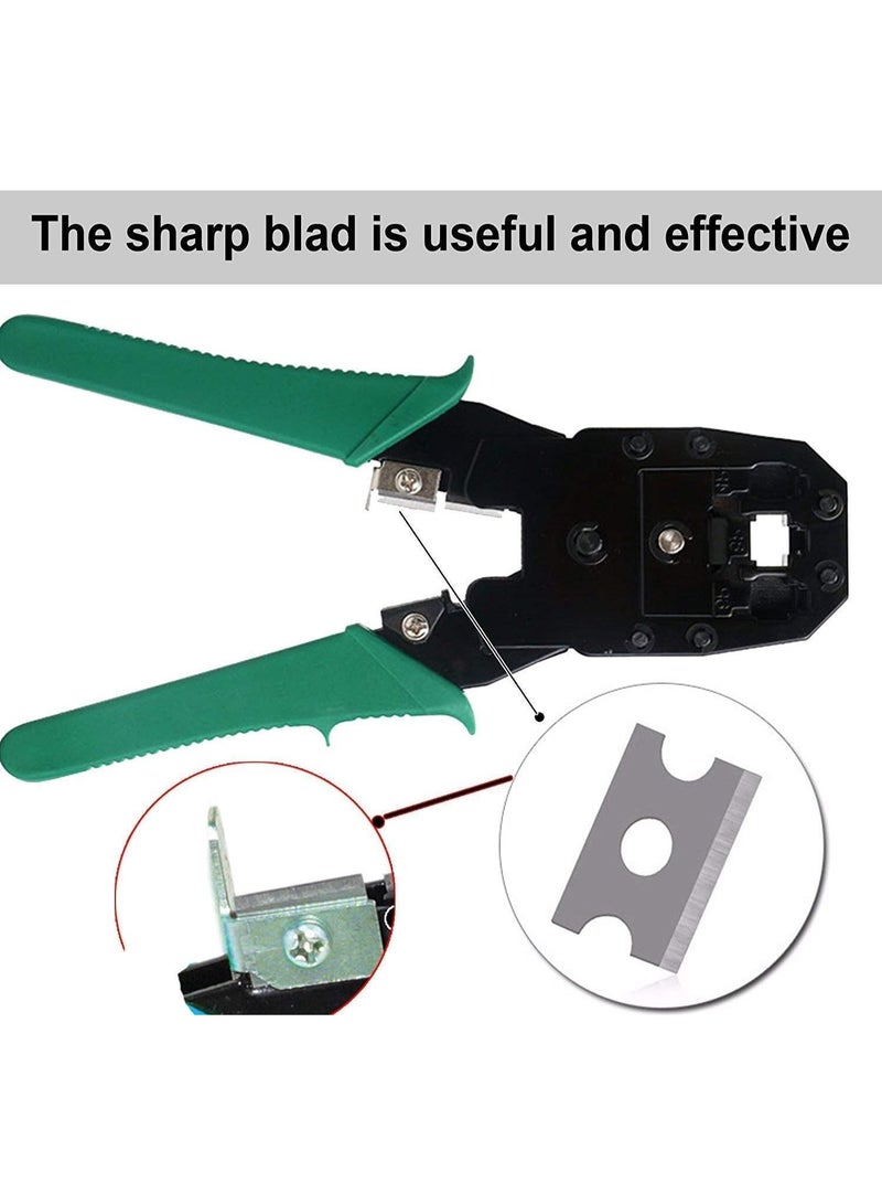 3-in-1 Modular Crimping Tool | RJ45 & RJ11 LAN Cutter | Cat5/Cat5e/Cat6 Network Cable Crimper & Cutter - Image 5