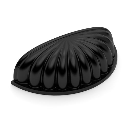 9BUILD 10 Pack Matte Black Cabinet Pulls 3 Inch Hole Center Bin Drawer Pulls for Cabinets - Image 1