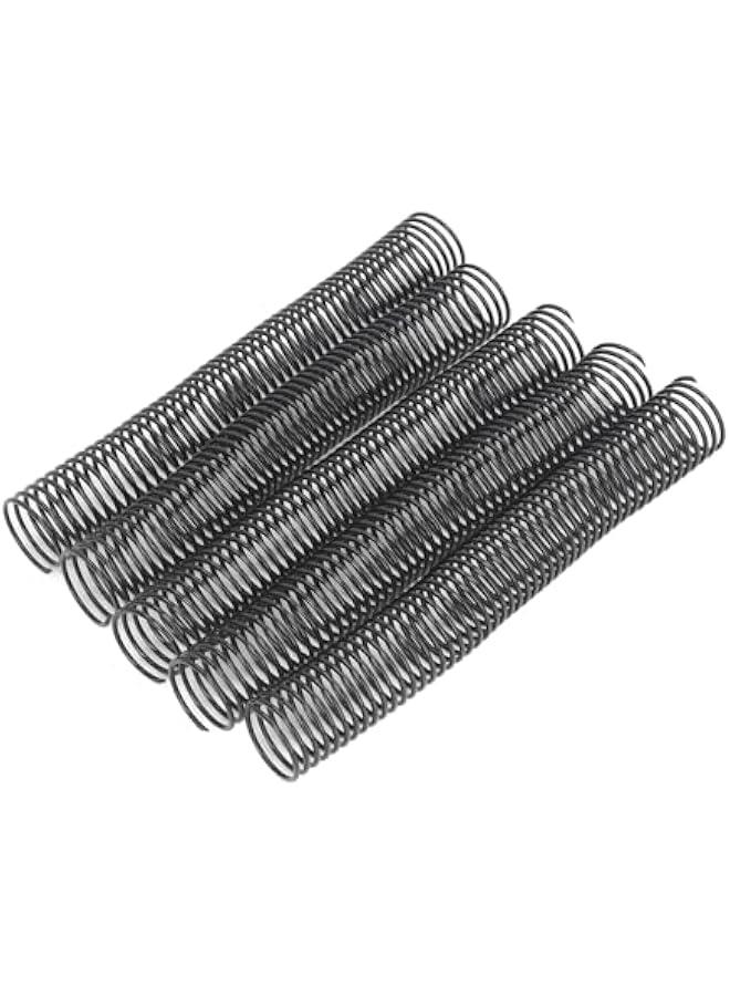 18 Pcs Plastic Spiral Binding Coils 310 Sheet Capacity Binding Spirals Rings Spines Wire Combs Spines Coils, 4 : 1 Pitch, 3/2 Inch Spiral Binding Coils for Office Documents, 791dwyxegb - Image 2