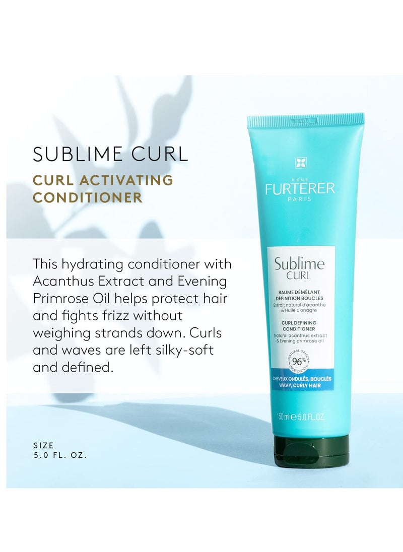 Rene Furterer Rene Furterer SUBLIME CURL Curl Activating Conditioner - For Curly, Wavy Hair - Frizz Control - 5 Fl Oz  - Image 2