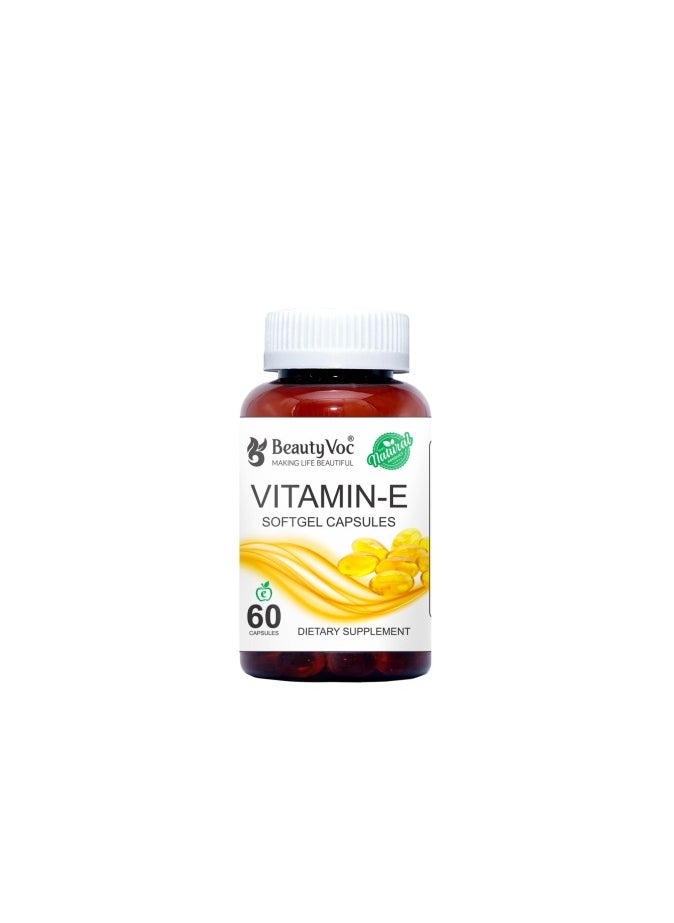 BEAUTY VOC Beauty Voc Vitamin-E Softgel Capsules (60 Capsules) 