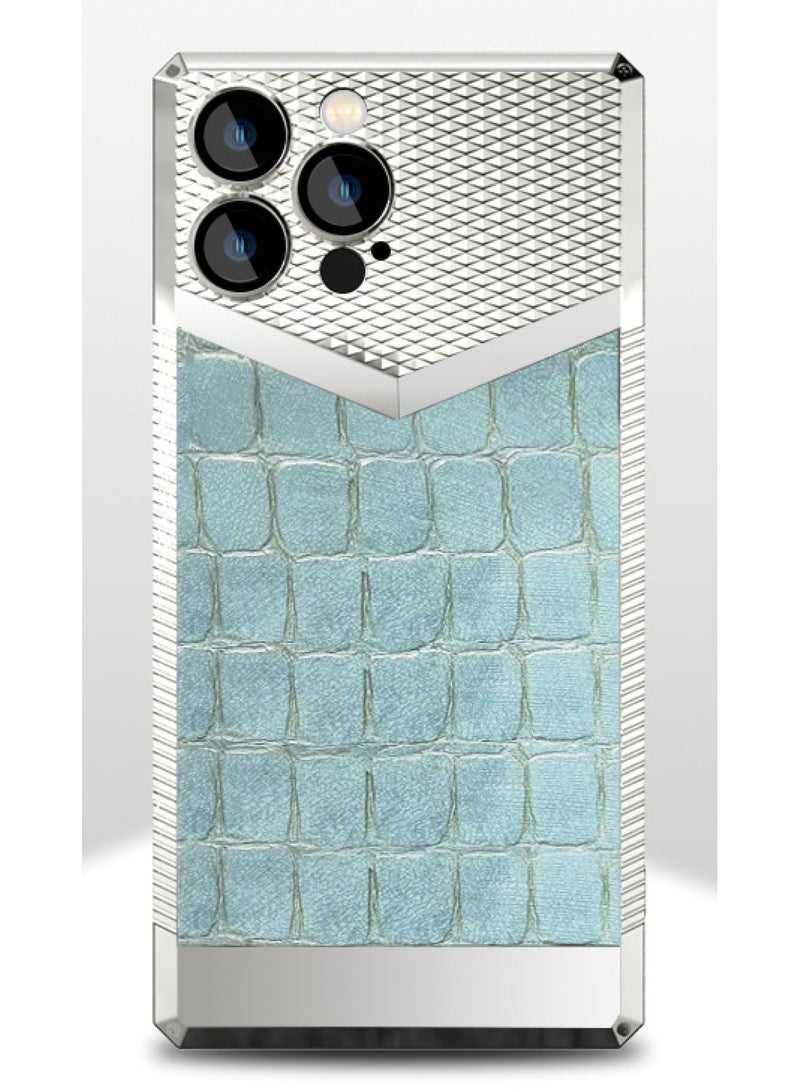 Loquat Suitable For iPhone Crocodile Pattern Leather Phone Case