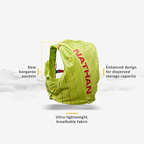 Nathan Unisex Pinnacle Race Vest w/ 12L Hydration Pack, Running Vest with Water Bladder, Hydration Vest for Running Women, Water-Resistant, Moisture Wicking - Image 4