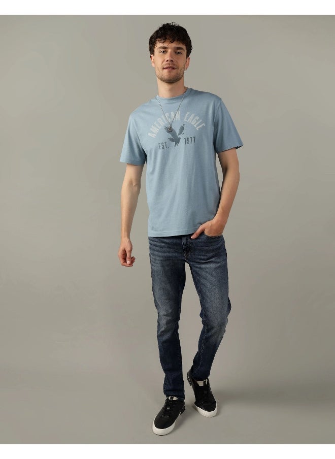 American Eagle - تي شيرت برسومات شعار AE - Image 1