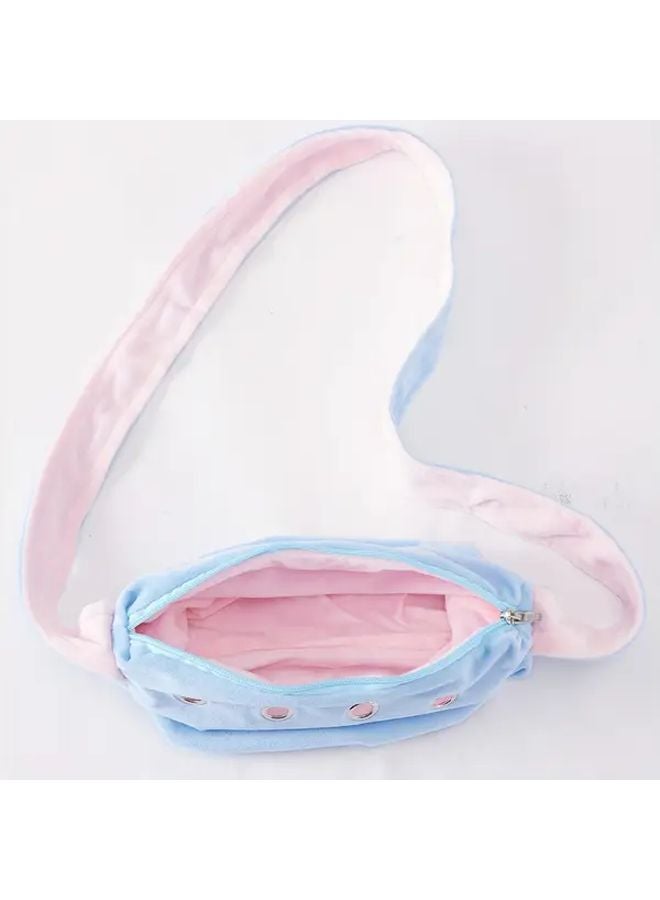 Green Hands Free Pet Carrier For Hamsters Small Animals Durable Polyester Travel Bag - Image 5