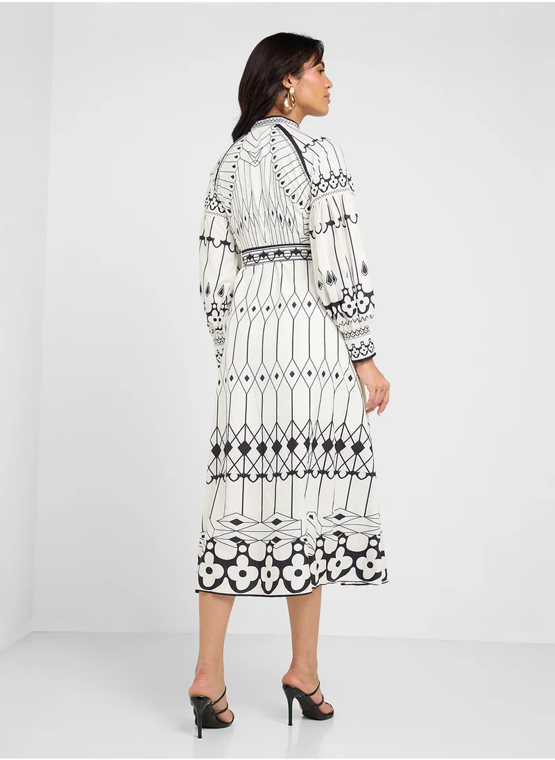 ايلا Printed Dress
