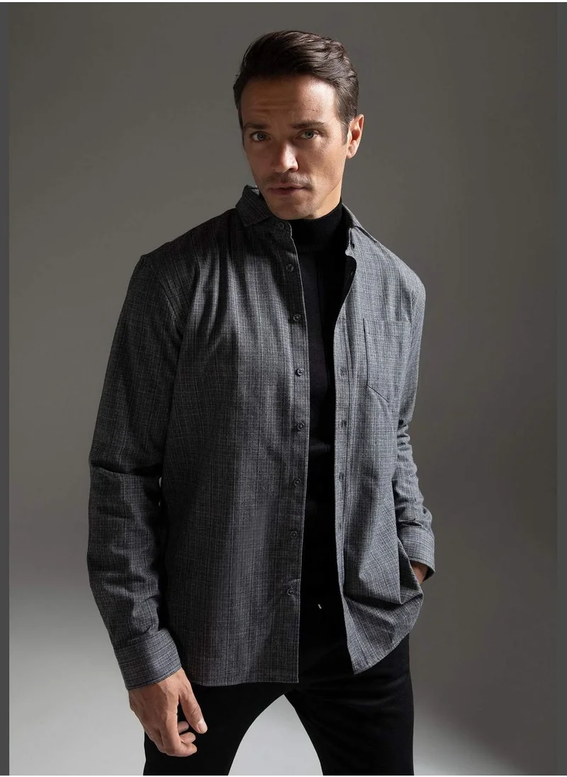 DeFacto Long Sleeve Buttoned Shirt