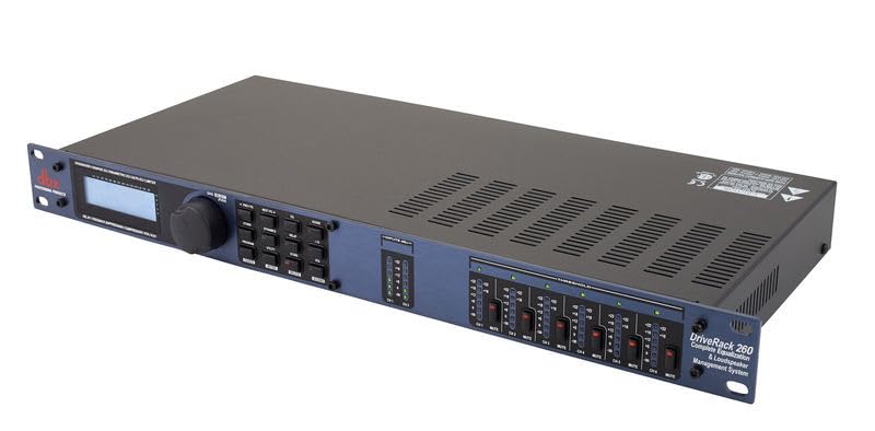dbx DriveRack 260 2x6 I/O Loudspeaker Management System (Crossover, Graphic EQ, Parametric EQ, Auto-EQ, and Limiter) - Image 2