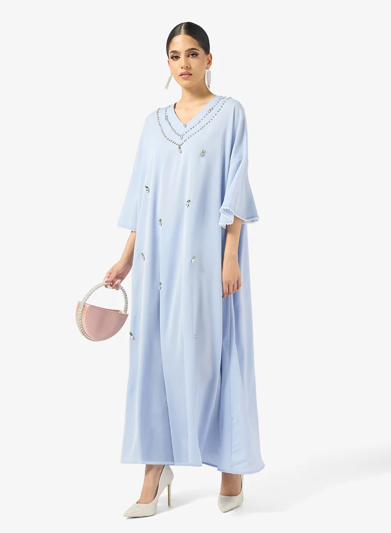 خزانة Embellished Jalabiya
