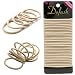 Dofash Hyper Elastic Hair Ties, 30 PCS Beige Hair Bands for Women's Hair, Blonde, Reusable, Nylon, Quick Stretch and Restore, Smooth Junction, Durable, Hair Friendly, Safety Tested - Image 2