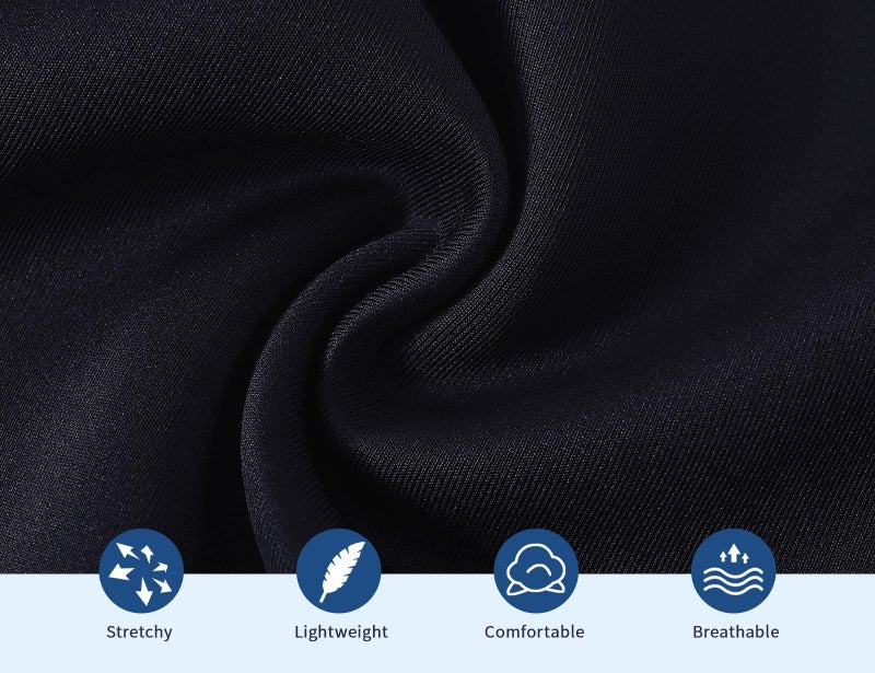 Rdruko Men's Track Sweat Suits 2 Piece Set with Hood Jogging Workout Gym Running Tracksuits Sweatsuits Outfits(Navy, US L) - Image 3