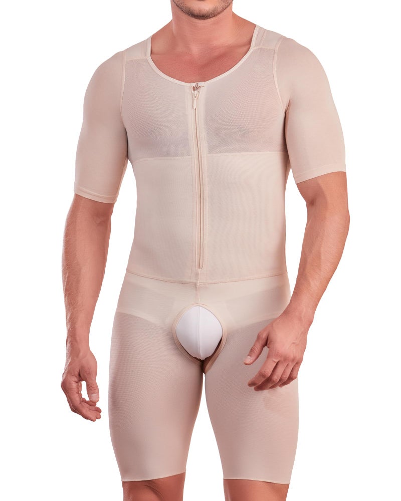 SHAPE CONCEPT Faja Colombiana Mens Girdle 367 High Compression Zippered Mens Shapewear, Body Shaping Underwear for Men - Image 1