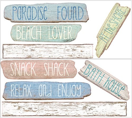 WallPops DWPK2174 Beach Bound Wall Art Kit, Blue - Image 2