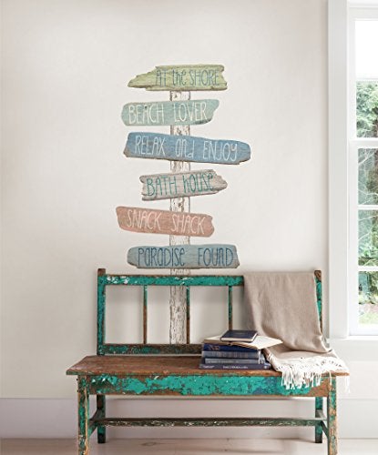 WallPops DWPK2174 Beach Bound Wall Art Kit, Blue - Image 3