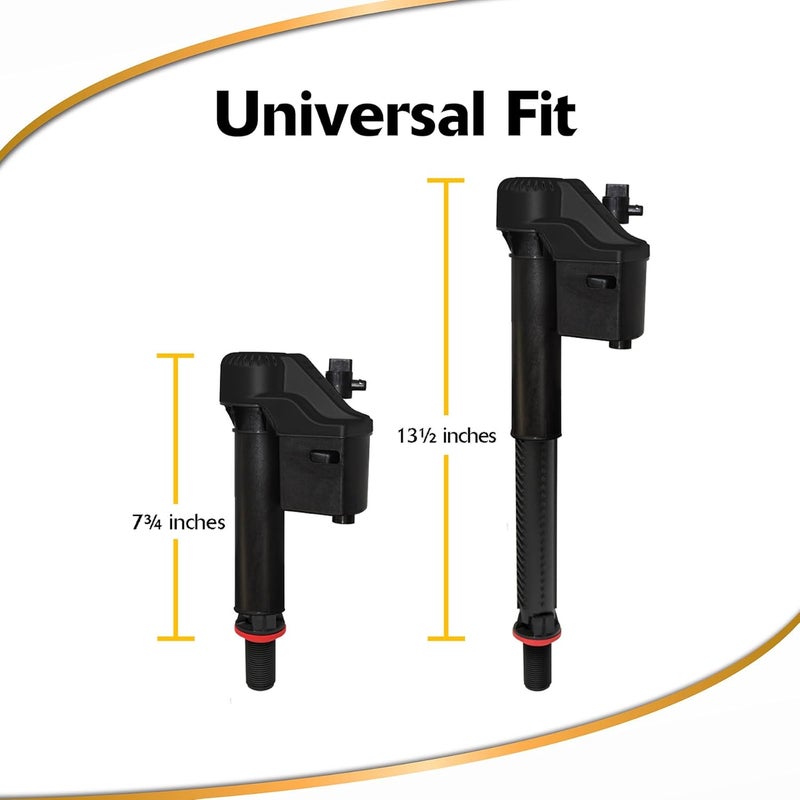 Korky Korky 4010XP 2X LongLife Standard 2inch Complete Toilet Repair Kit Black - Image 4