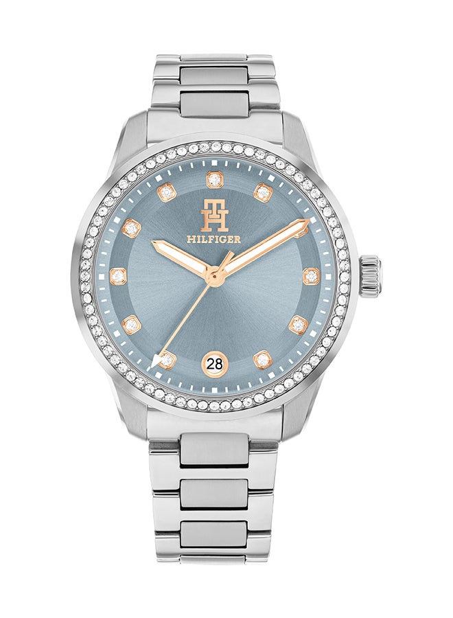 TOMMY HILFIGER ROUND ANALOG WOMEN'S BLUE CASE WATCH - 1782795 - Image 1