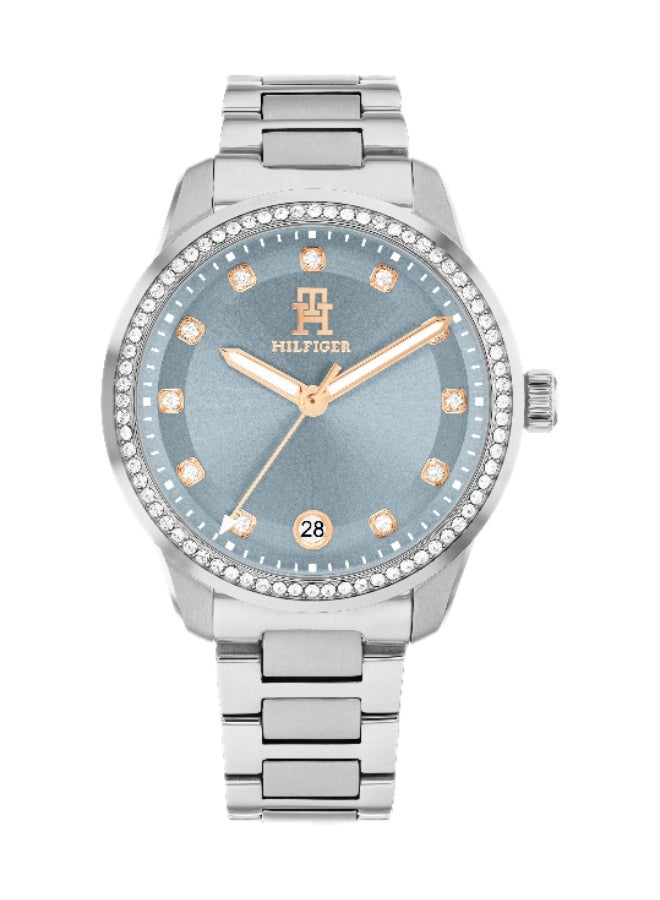 TOMMY HILFIGER ROUND ANALOG WOMEN'S BLUE CASE WATCH - 1782795 - Image 1